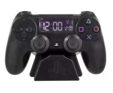 Budzik Playstation - dla gracza CZARNY GAMER PREZENT DLA CHŁOPCA 8-14 lat