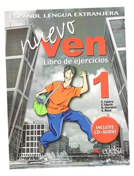 NUEVO VEN 1 ĆWICZENIA + CD AUDIO EDELSA FRANCISCA CASTRO