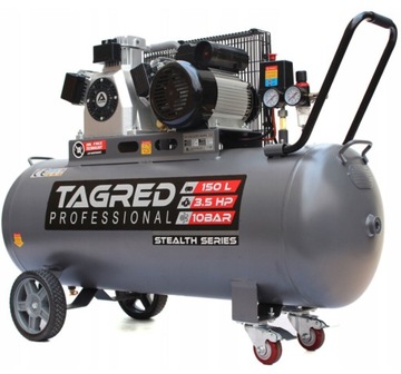 Kompresor bezolejowy 3T sprężarka 150L 10 BAR 425l/min. TA3392