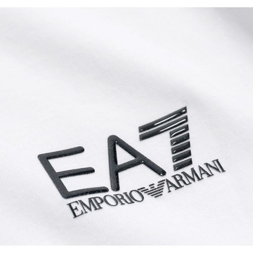 EA7 T-Shirt Core Identity Rozmiar L Biały - 8NPT51PJM9Z-1100