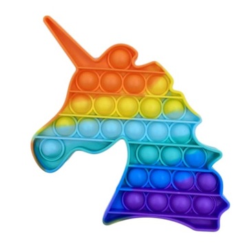 POP IT Push Bubble zabawka sensoryczna JEDNOROŻEC