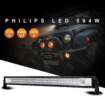 PANEL LED LAMPA ROBOCZA LISTWA HALOGEN 594W 7D