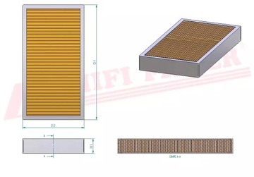 HIFI FILTER SC 90007 салонный фильтр