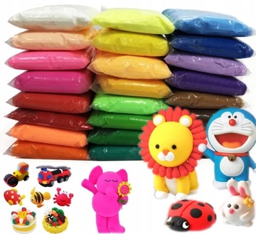 Вспененный пластилин ПОЛИМЕРНАЯ ГЛИНА 96 шт.