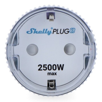 Настенная розетка Shelly Plug S с поддержкой Wi-Fi