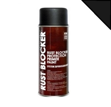 DECO COLOR RUST BLOCKER SPRAY 4w1 RAL 9005 PÓŁMAT.