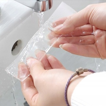 ДВУСТОРОННЯЯ, МНОГОРАЗОВАЯ НАНО-ЛЕНТА ПРОЧНАЯ ПРОЗРАЧНАЯ ВОДОНЕПРОНИЦАЕМАЯ ЛЕНТА