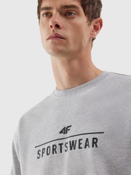СВИТШОТ МУЖСКИЙ 4F СПОРТИВНЫЙ ХЛОПОК AW23M692