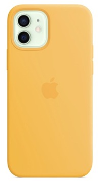 SILIKONOWE ETUI CASE DO IPHONE 12/12 PRO SŁONECZNY