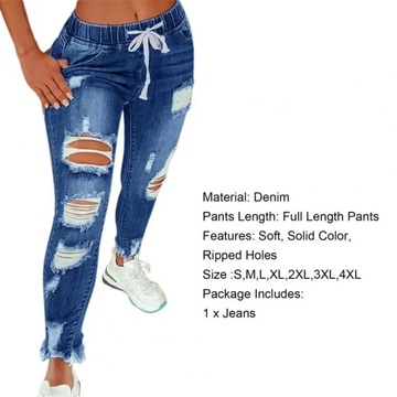 Popular Denim Pants Summer Pure Color All Match J