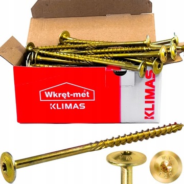 WKRĘT CIESIELSKI Z ŁBEM PODKŁADKOWYM 10X280 (25SZT