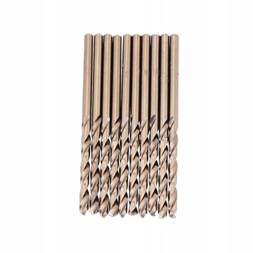 ZESTAW WIERTŁA DO METALU HSS 10 szt 3mm
