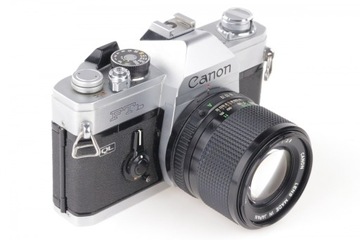 Аналог Canon FTB QL + 100/2.8 FD + лампа Canolite D