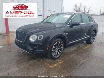 Bentley Bentayga 2019 Bentley Bentayga 2019r., 4x4, 4.0L 4.0 Benzyna 542KM