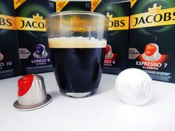 Капсулы Jacobs без кофеина для Nespresso, 20 штук Lungo