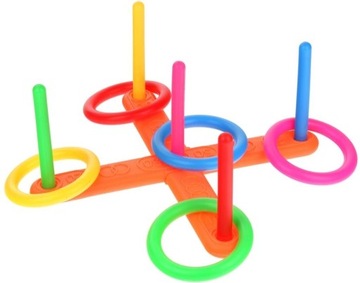 SERSO АКТИВНАЯ ИГРА НАВЫКИ МЕТАНИЕ КОЛЬЦЕВ НА ПАЛОЧКАХ