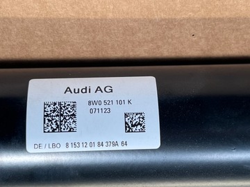 AUDI S5 8W HŘÍDEL HNACÍ 8W0521101K