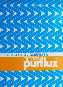 FILTR OLEJU RENAULT CLIO I RAPID 1.9D -98 PURFLUX
