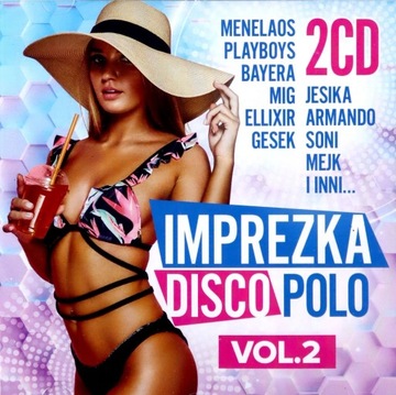 IMPREZKA DISCO POLO VOL. 2 2CD MIG MIRAGE MASTERS