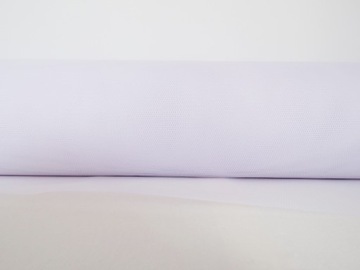 TIUL SZTYWNY krawiecki SIATKA 35 g/m2 Szer. 160 cm BIEL 0,5 m