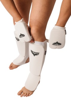 ЗАЩИТЫ ПОЯСА ДЛЯ ГОЛЕНИ И СРЕДНЕЙ СТОПЫ ХЛОПОК СТРЕЙЧ XL