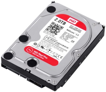 WD RED PRO 2TB 7.2K 64MB SATA III 3.5'' WD2002FFSX NASware 3.0