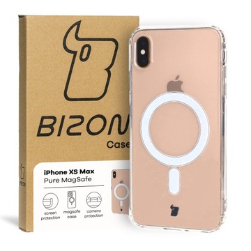 Etui Bizon do iPhone XS Max, case, plecki, do MagSafe