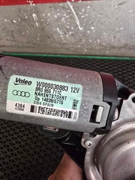 AUDI Q5 8R MECHANIZMUS MOTOREK STĚRAČE ZADNÍ 8R0955711C