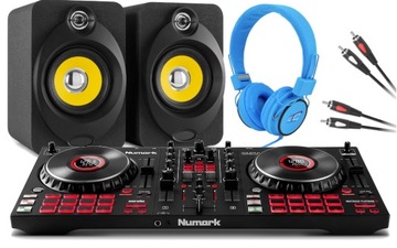 Zestaw DJ ski Numark MixTrack PRO + Monitory Aktyw