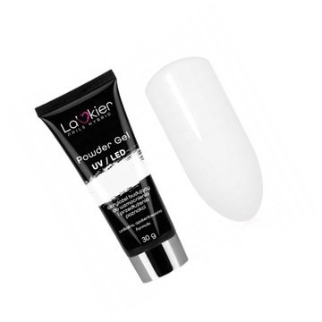 Akrylożel Powder Gel La'kier 30ml paznokcie CLEAR