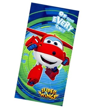 ręcznik plażowy Super Wings 70x140 cm - Samolot Jett