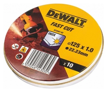 Tarcza tnąca do stali nierdzewnej DeWalt