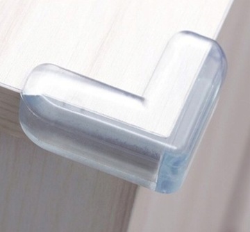 ЗАЩИТА, УГЛОВАЯ КРЫШКА СТОЛА, СИЛИКОНОВЫЕ КРОМКИ, НАБОР ИЗ 4 ШТ.