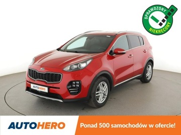 Kia Sportage IV SUV 1.6 T-GDI 177KM 2017 Kia Sportage GT-Line niski przebieg 4x4 automat