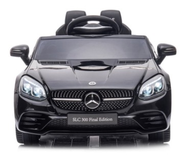 Mercedes Benz SLC300 Cabrio аккумуляторный автомобиль пульт дистанционного управления черный