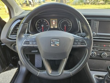 Seat Leon III Hatchback 1.2 TSI 105KM 2014 Seat Leon Opłacony Zadbany Serwisowany Fajnie, zdjęcie 13