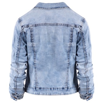 ЖЕНСКАЯ ДЖИНСОВАЯ КУРТКА ВЕСЕННЯЯ КЛАССИЧЕСКАЯ 34/XS