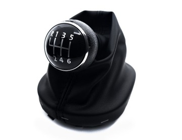 Gałka Biegów Mieszek Skóra VW Touran mk1 2003-2010