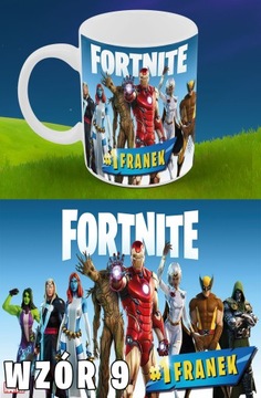КРУЖКА FORTNITE + ИМЕННЫЙ ПОДАРОК ​​НА КАНУН РОЖДЕСТВА, РОЖДЕСТВА, ДНЯ РОЖДЕНИЯ, ПРАЗДНИКОВ