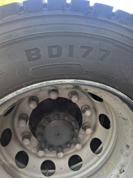 ШИНЫ ОБОД КОЛЕСА ЗАДНИЕ BLACKLION BD177 315/60 R 22.5