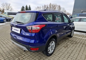 Ford Kuga II SUV Facelifting 1.5 EcoBoost 182KM 2017 Ford Kuga 1.5 EcoBoost 182 KM4X4AutomatTitaniumASO 1 wlasciciel PL Salon, zdjęcie 5