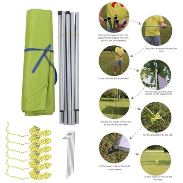 Переносной брезент Aotu для уличной палатки