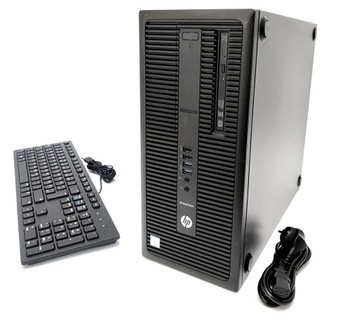 HP EliteDesk 800 G2 TWR i3-6320, 8GB RAM, 120GB NOWY SSD, Win10Pro