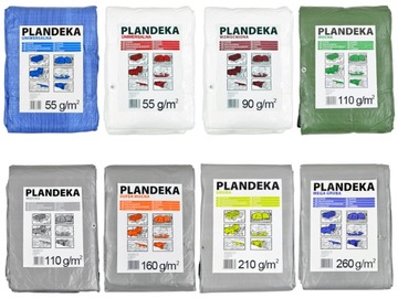 Брезент 2х3 ТОЛСТЫЙ Серебристый и Черный 260г Морозостойкий Водонепроницаемый УФ+++