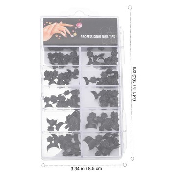 Хлопья для искусственных ногтей для французского маникюра своими руками 100 шт.