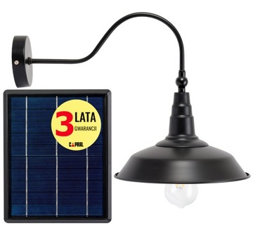 Kinkiet Solarny Duży Altana Taras Elewacje Ogród