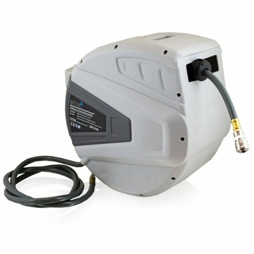 Шланг для компрессора пневматический выдвижной барабан 20м