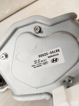 HYUNDAI I40 KOMBI MOTOREK STĚRAČE ZADNÍ MECHANIZMUS
