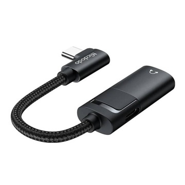 MCDODO АДАПТЕР USB-C НА МИНИ-ДЖЕК 3,5 ММ + USB-C