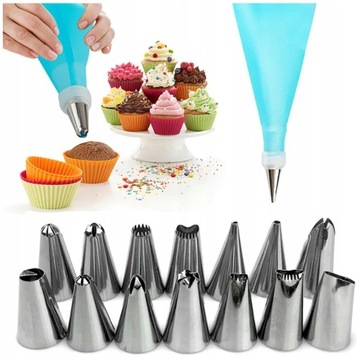Насадки для кондитерских пакетов SPATULA BRUSH PIN Декоратор для тортов 6 TYLEK